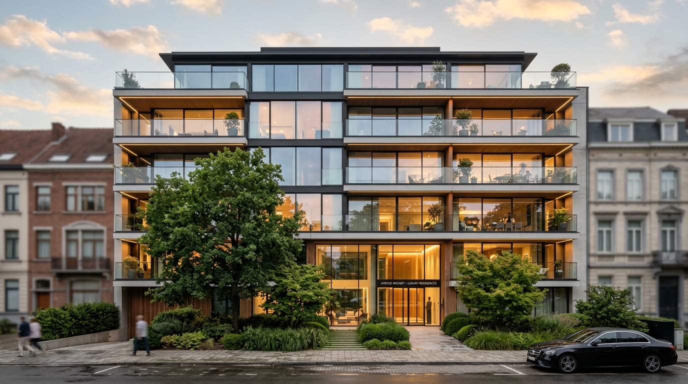 Moderne architectuur Brussel